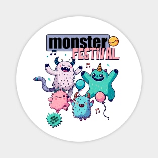 Monster Festival Magnet